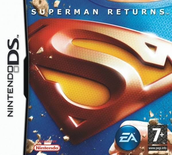 Portada oficial de Superman Returns  DS