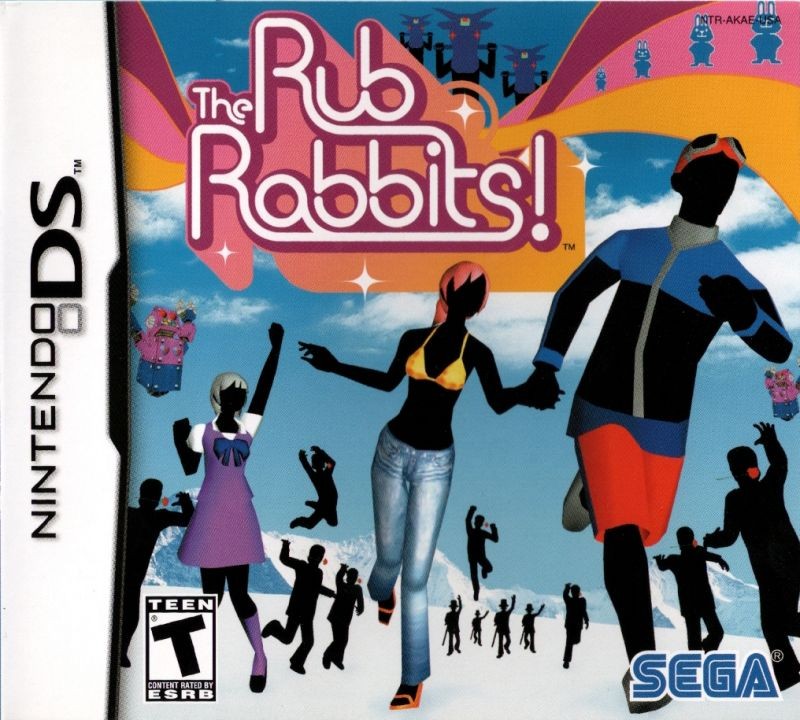 Portada oficial de The Rub Rabbits!  DS