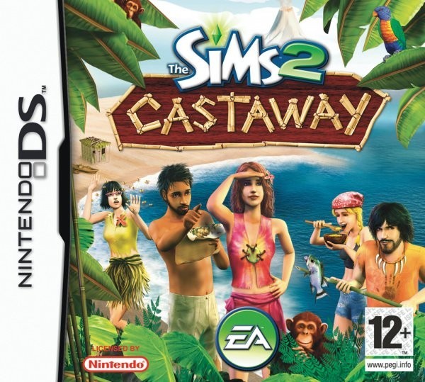 Portada oficial de The Sims 2: Castaway  DS