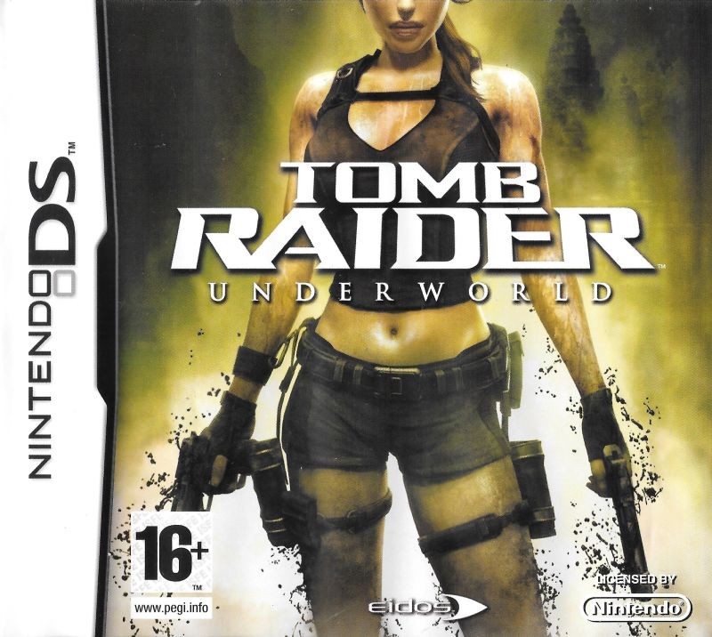 Portada oficial de Tomb Raider: Underworld  DS