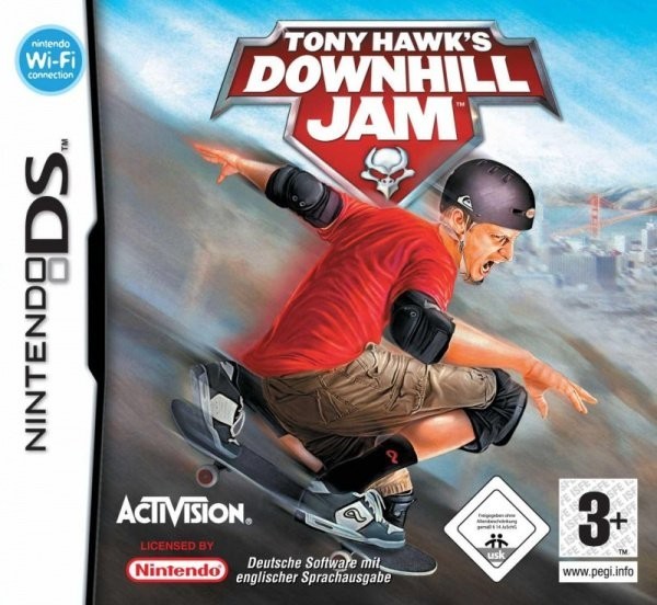 Portada oficial de Tony Hawk's Downhill Jam  DS