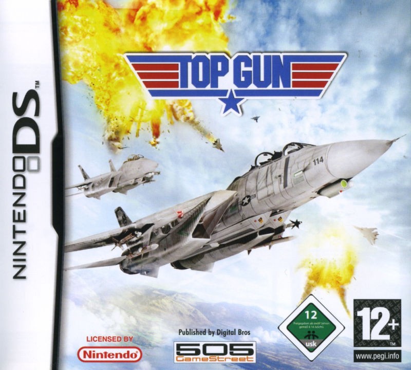 Portada oficial de Top Gun  DS