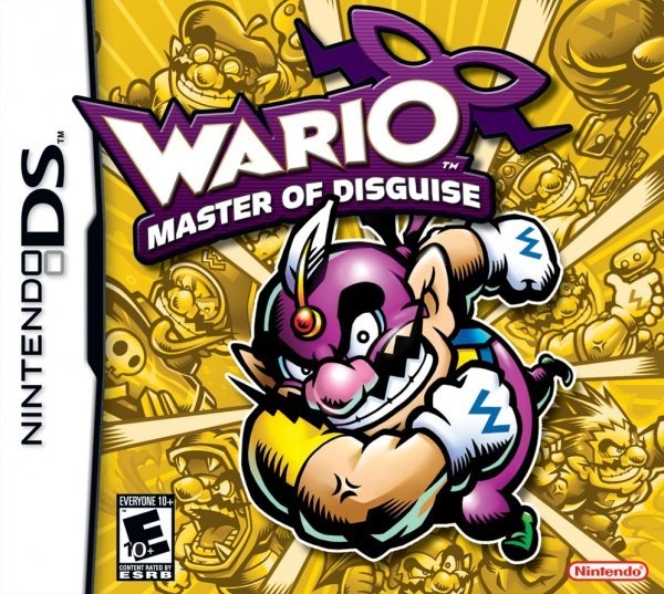 Portada oficial de Wario: Master of Disguise  DS