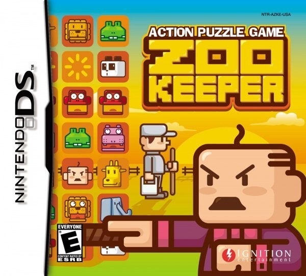Portada oficial de Zoo Keeper  DS