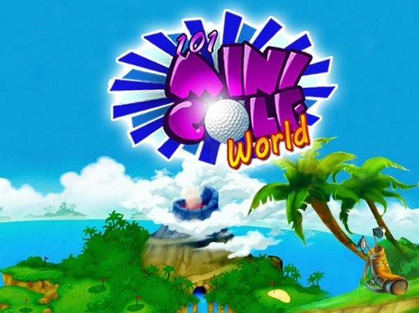 Portada oficial de 101 Minigolf World  DSIWARE