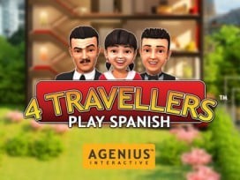 Portada oficial de 4 TRAVELLERS: Play Spanish  DSIWARE