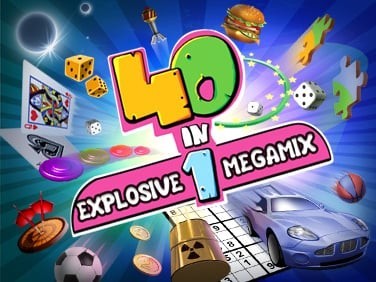 Portada oficial de 40-in-1 Explosive Megamix  DSIWARE