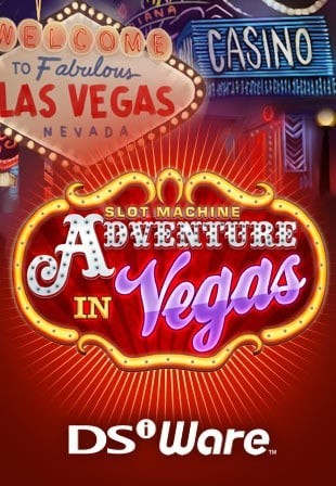 Portada oficial de Adventure In Vegas: Slot Machine  DSIWARE