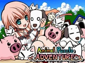 Portada oficial de Animal Puzzle Adventure  DSIWARE