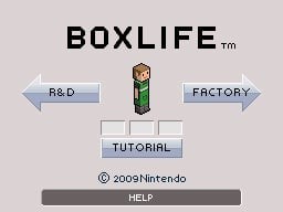 Portada oficial de Art Style: BOXLIFE  DSIWARE