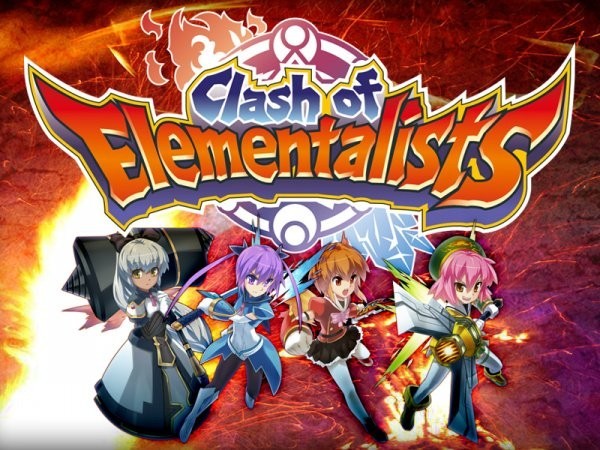 Portada oficial de Clash of Elementalists  DSIWARE