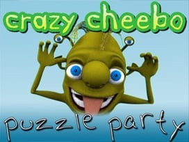 Portada oficial de Crazy Cheebo: Puzzle Party  DSIWARE