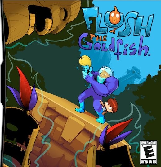 Portada oficial de Flipper 2: Flush the Goldfish  DSIWARE