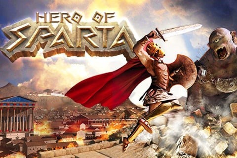 Portada oficial de Hero of Sparta  DSIWARE