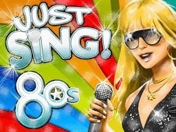 Portada oficial de Just Sing! 80s Collection  DSIWARE