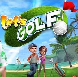 Portada oficial de Let's Golf!  DSIWARE