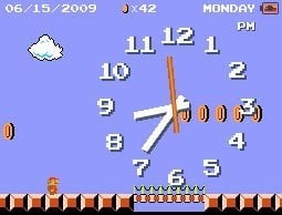 Portada oficial de Mario Clock  DSIWARE