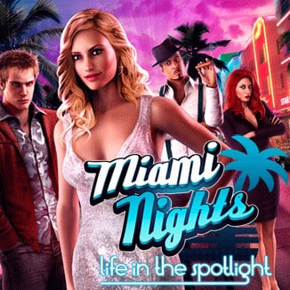 Portada oficial de Miami Nights: Life in the Spotlight  DSIWARE