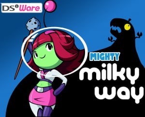 Portada oficial de Mighty Milky Way  DSIWARE