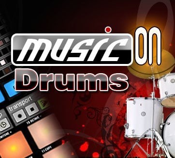 Portada oficial de Music On: Drums  DSIWARE