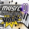 Portada oficial de Music On: Learning Piano Volume 2  DSIWARE