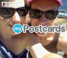 Portada oficial de myPostcards  DSIWARE
