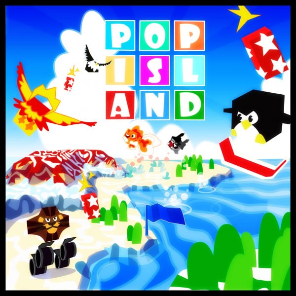 Portada oficial de Pop Island  DSIWARE