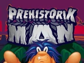 Portada oficial de Prehistorik Man  DSIWARE