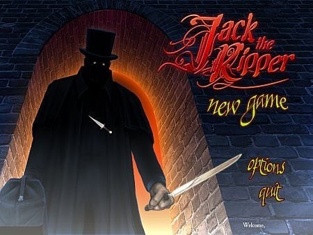 Portada oficial de Real Crimes: Jack the Ripper  DSIWARE