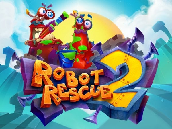 Portada oficial de Robot Rescue 2  DSIWARE