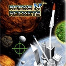 Portada oficial de Rocks N' Rockets  DSIWARE