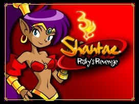 Portada oficial de Shantae: Risky's Revenge  DSIWARE
