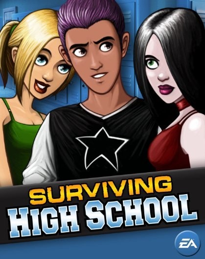 Portada oficial de Surviving High School  DSIWARE