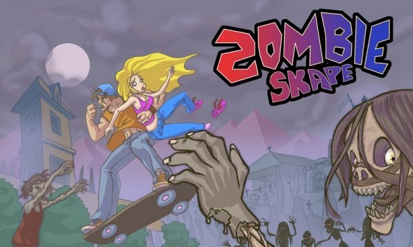 Portada oficial de Zombie Skape  DSIWARE