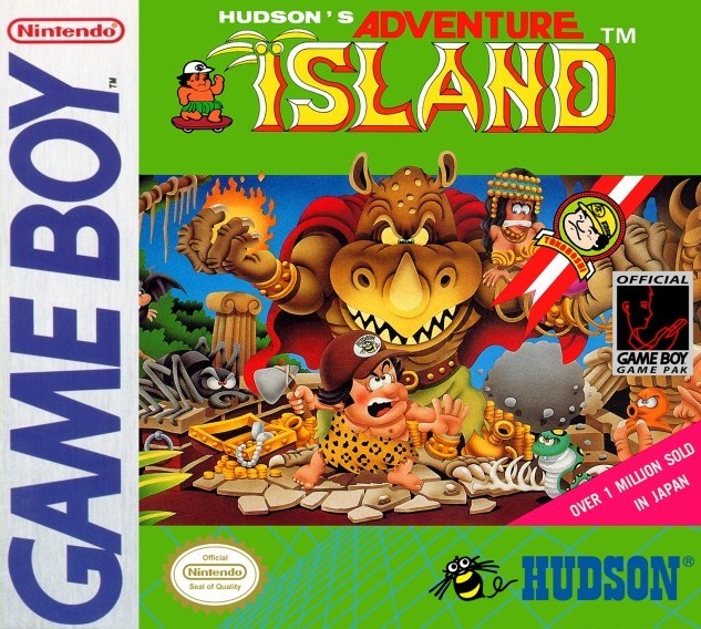 Portada oficial de Adventure Island  GB