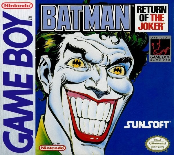 Portada oficial de Batman: Return of the Joker  GB