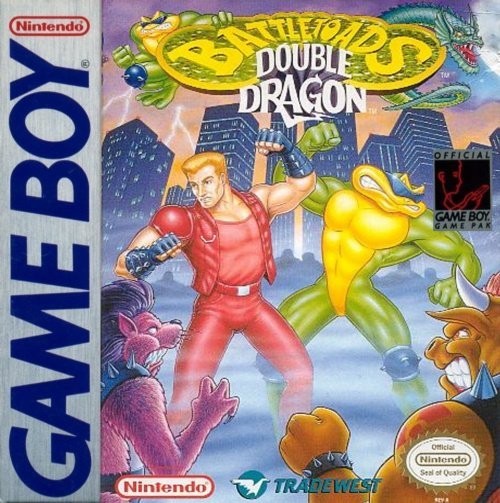 Portada oficial de Battletoads & Double Dragon: The Ultimate Team  GB