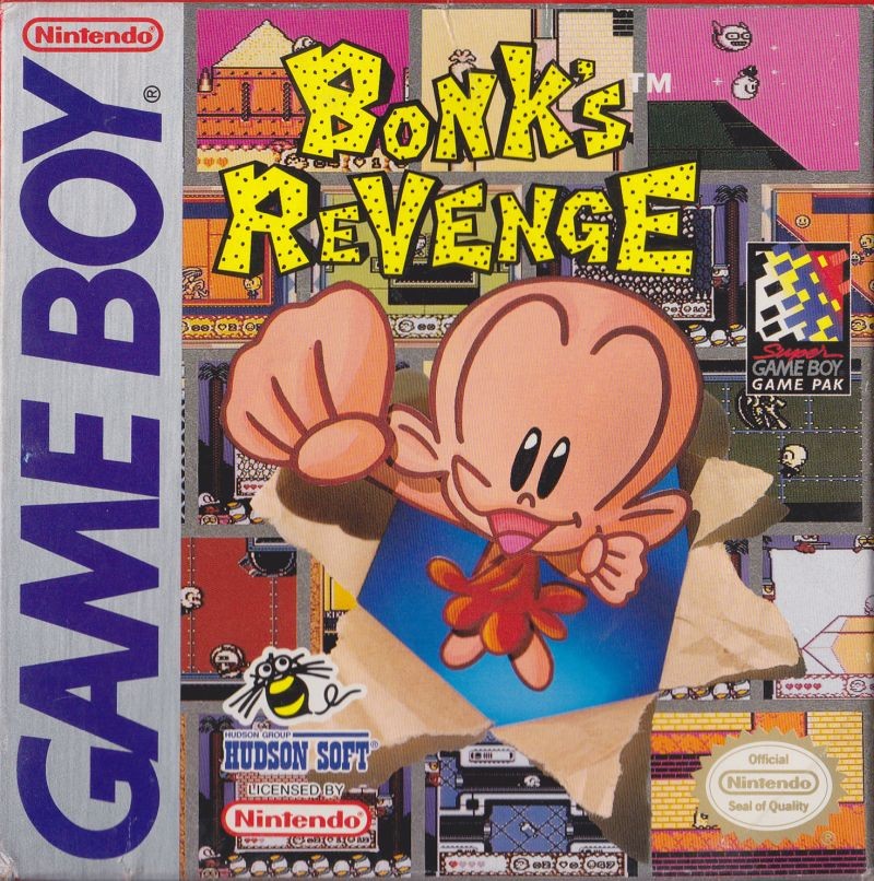 Portada oficial de Bonk's Revenge  GB