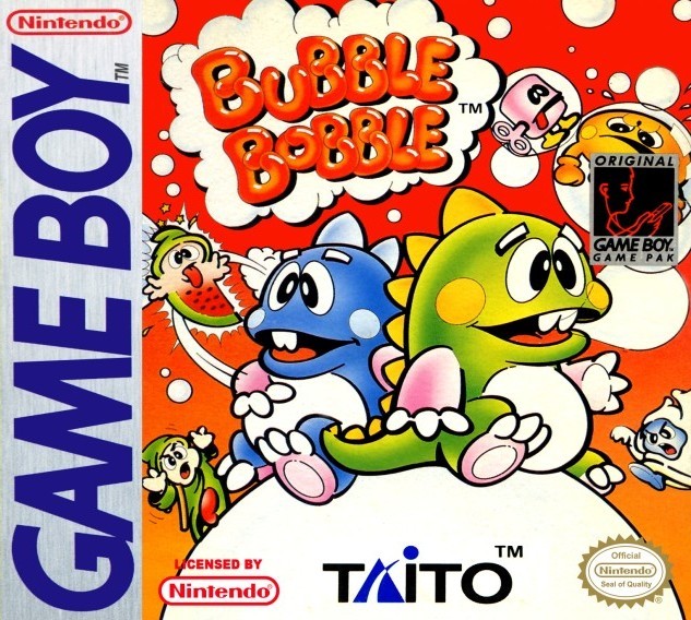 Portada oficial de Bubble Bobble  GB