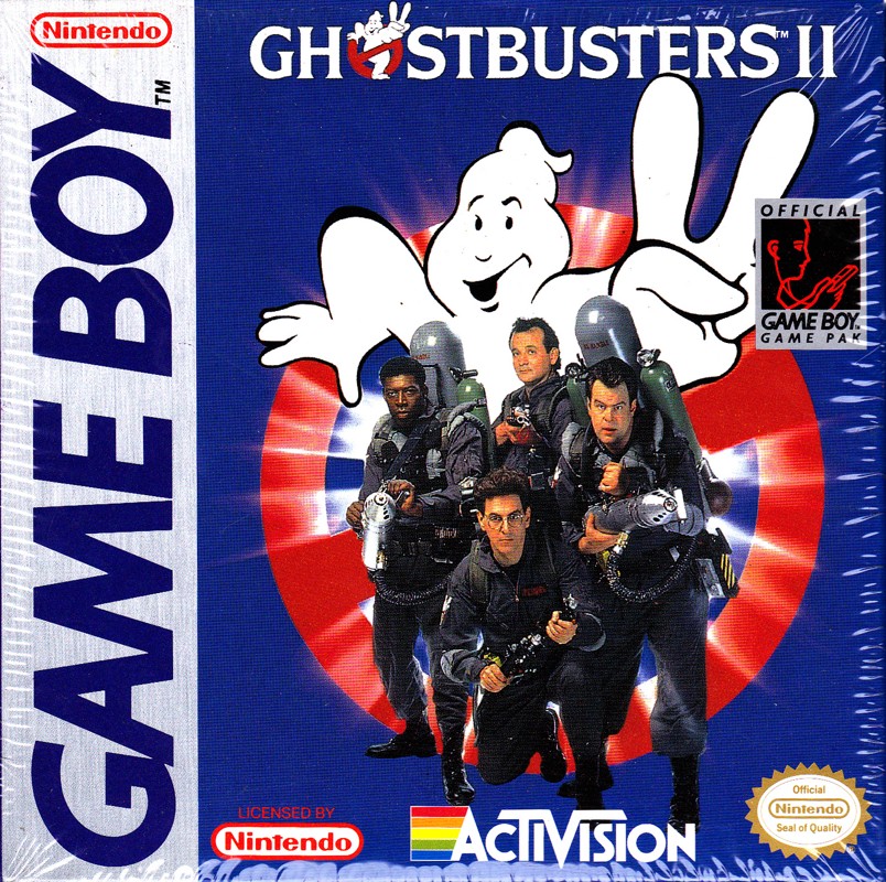 Portada oficial de Ghostbusters II  GB