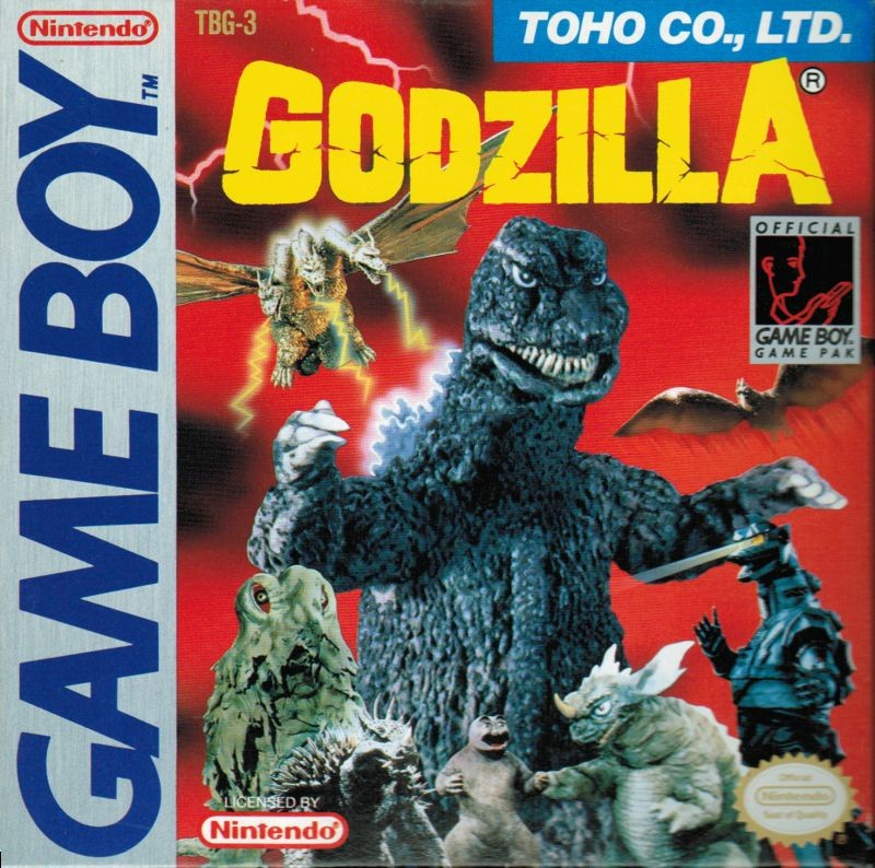 Portada oficial de Godzilla  GB