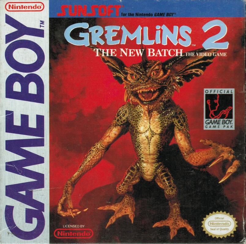 Portada oficial de Gremlins 2: The New Batch  GB