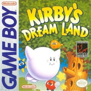 Portada oficial de Kirby's Dream Land  GB