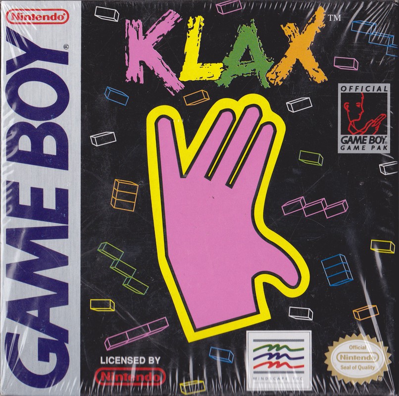 Portada oficial de Klax  GB
