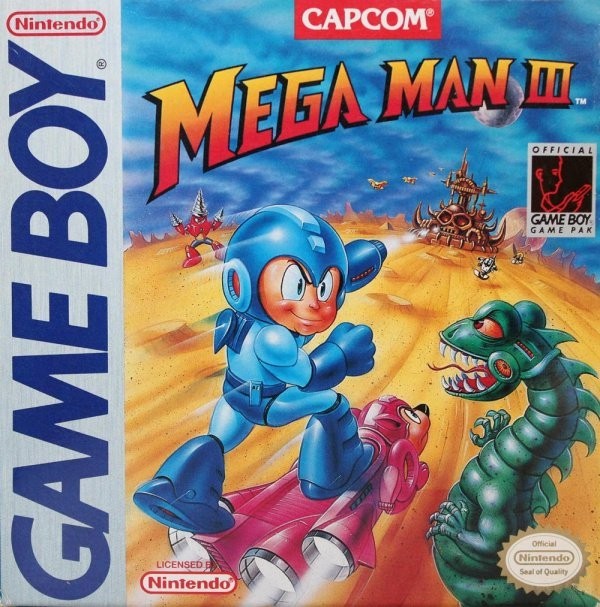 Portada oficial de Mega Man III  GB