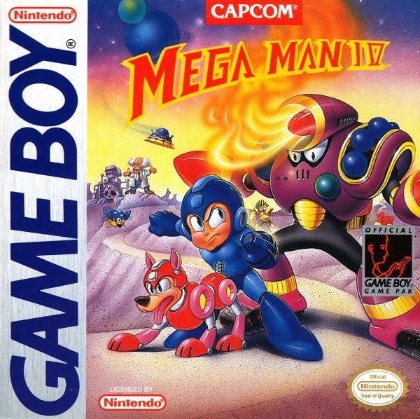 Portada oficial de Mega Man IV  GB