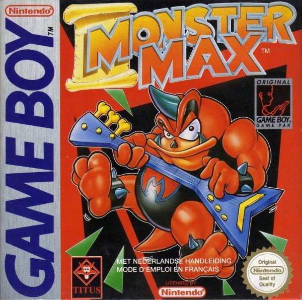 Portada oficial de Monster Max  GB