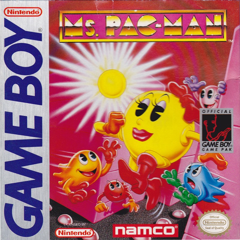 Portada oficial de Ms. Pac-Man  GB