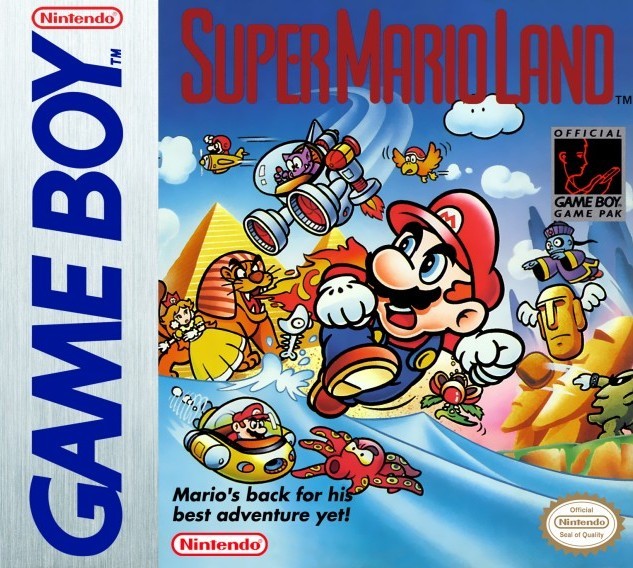 Portada oficial de Super Mario Land  GB