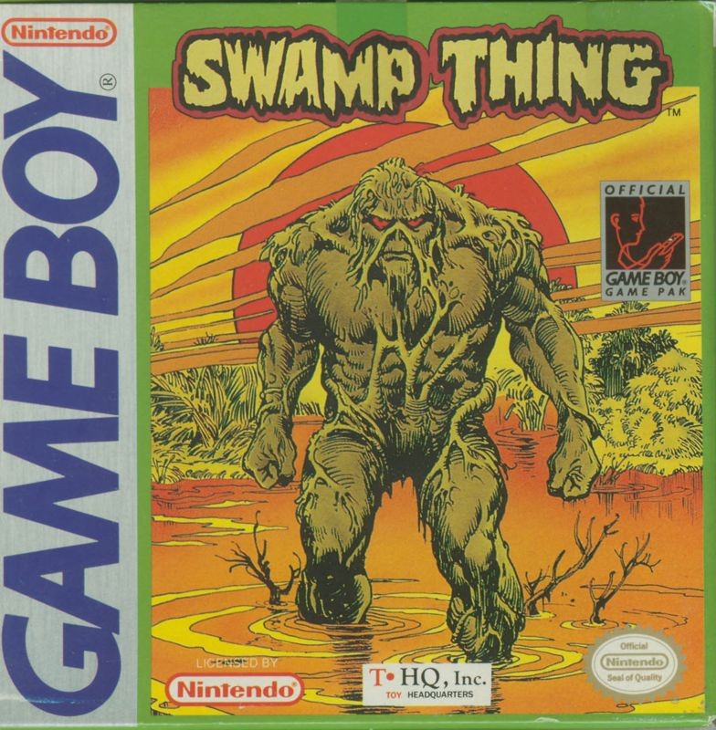 Portada oficial de Swamp Thing  GB